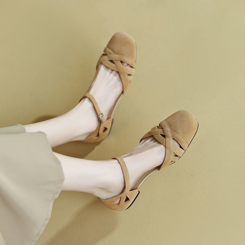 Classic Retro Sandals Women&