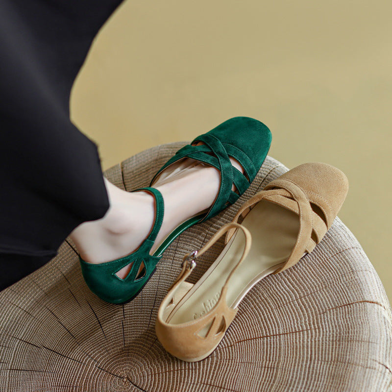 Classic Retro Sandals Women&
