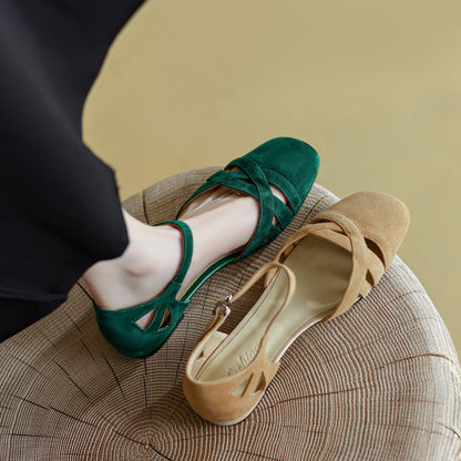 Classic Retro Sandals Women&