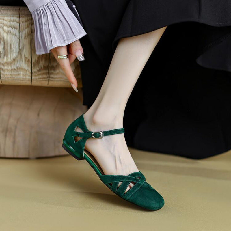 Classic Retro Sandals Women&