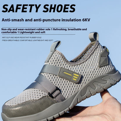 Anti-Smash &amp; Anti-Puncture Safety Work Shoes – Insulated Steel Toe Protection