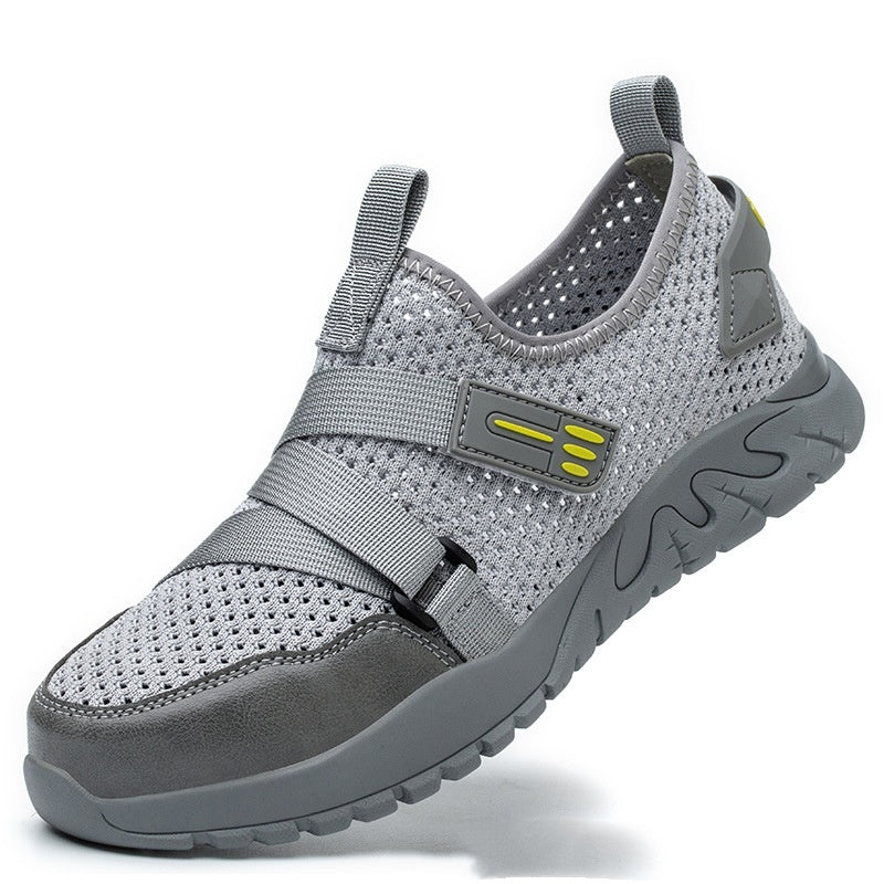 Anti-Smash &amp; Anti-Puncture Safety Work Shoes – Insulated Steel Toe Protection